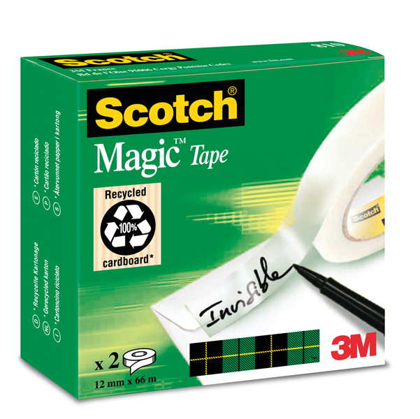 Acquistare 3M Scotch Magic Tape 810 (verde), invisibile online