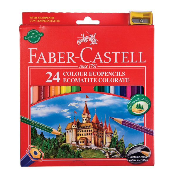 Matite Colorate Faber Castell 111226 Conf 24